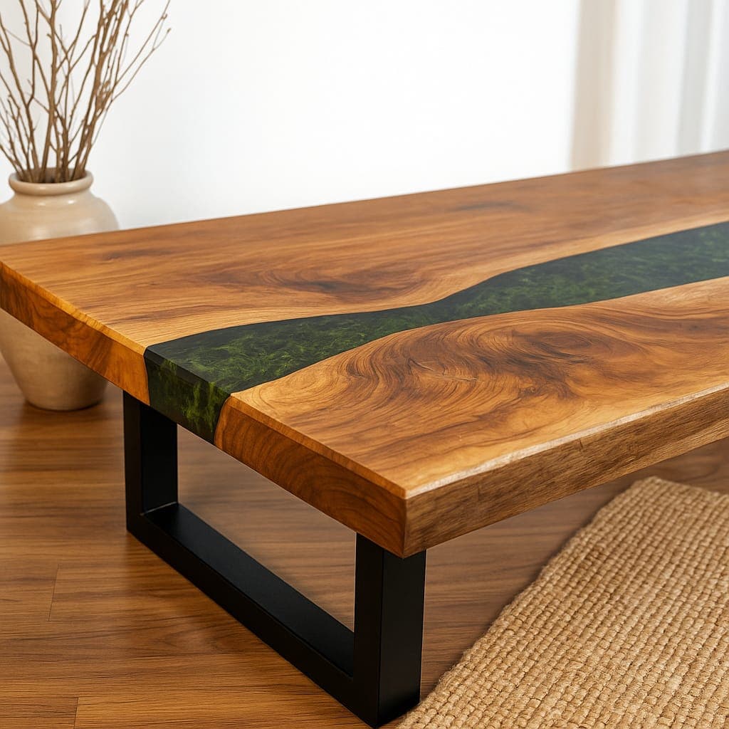 Stół z żywicą realizacja 3